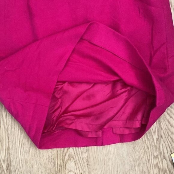 Y2K Vintage Lauren by Escada Wool Pencil Skirt 90s Minimalist - Picture 8 of 11